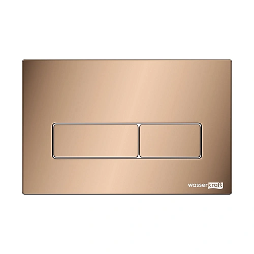 Клавиша смыва WasserKRAFT RG03 розовое золото с клавишей смыва розовое золото Клавиша смыва WasserKRAFT RG03 розовое золото с клавишей смыва розовое золото