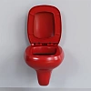 Крышка-сиденье Ambassador Diamond 122T21101 (толстое) КРАСНОЕ Крышка-сиденье Ambassador Diamond 122T21101 (толстое) КРАСНОЕ