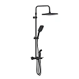Душевая система Damixa Gala 953770300 с термостом черный Душевая система Damixa Gala 953770300 с термостом черный
