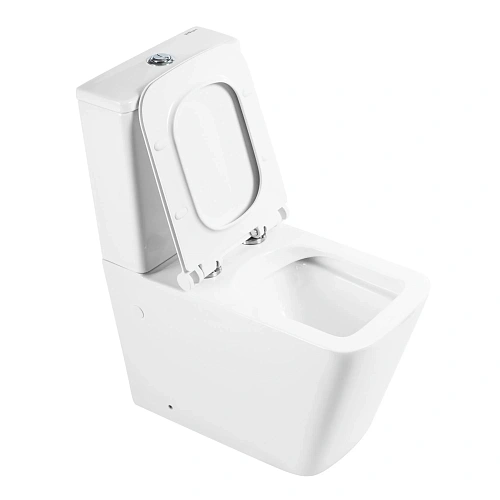 Унитаз напольный BelBagno ARDENTE-R BB02093CPR/BB2112SC безободковый с сиденьем Унитаз напольный BelBagno ARDENTE-R BB02093CPR/BB2112SC безободковый с сиденьем