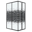 Душевой уголок Niagara Eco NG-1018-14QBLACK (100x80x190) прямоугольник, раздвиж, профиль черный, стекло мозаика (4мм) Душевой уголок Niagara Eco NG-1018-14QBLACK (100x80x190) прямоугольник, раздвиж, профиль черный, стекло мозаика (4мм)