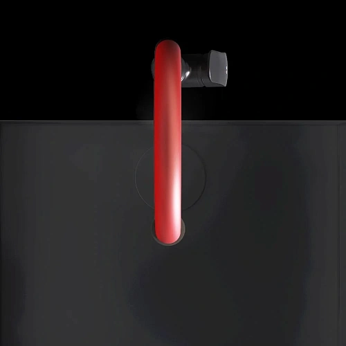 Смеситель для кухни AM.PM Like F8007828 с каналом для питьевой воды и гибким изливом, черный/красный Смеситель для кухни AM.PM Like F8007828 с каналом для питьевой воды и гибким изливом, черный/красный