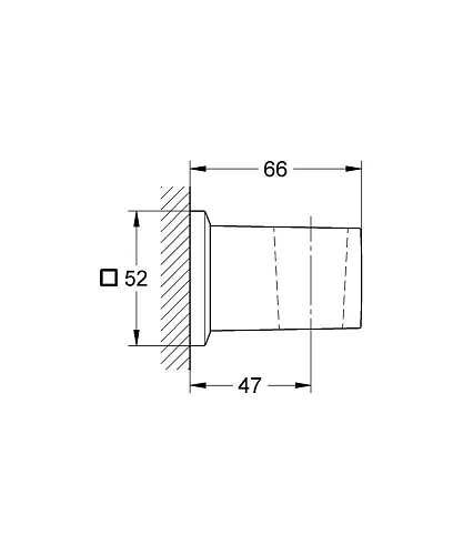 Держатель ручного душа Grohe ALLURE BRILLIANT 27706AL0 Держатель ручного душа Grohe ALLURE BRILLIANT 27706AL0