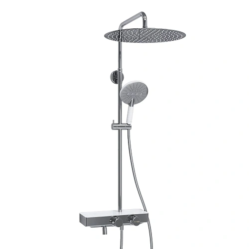 Душевая система WasserKRAFT A113.117.059.CH Thermo с термостатом хром Душевая система WasserKRAFT A113.117.059.CH Thermo с термостатом хром