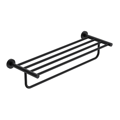 Полотенцедержатель AQUAme Trento AQM7206MB черный Полотенцедержатель AQUAme Trento AQM7206MB черный