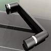 Душевой уголок ABBER Schwarzer Diamant AG30110B-S80B Душевой уголок ABBER Schwarzer Diamant AG30110B-S80B
