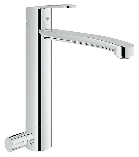 Смеситель для кухни GROHE Eurostyle Cosmopolitan c запорным вентилем, хром (31153002) Смеситель для кухни GROHE Eurostyle Cosmopolitan c запорным вентилем, хром (31153002)