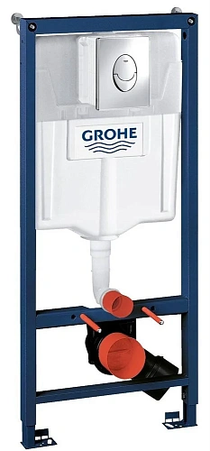 Инсталляция для унитаза GROHE Rapid SL (38721001) с панелью смыва Skate Air 3 в 1 Инсталляция для унитаза GROHE Rapid SL (38721001) с панелью смыва Skate Air 3 в 1