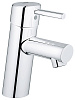 Картинка анонса товара «смеситель для раковины grohe concetto с ограничением расхода воды, хром (3224010e)»