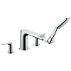 Картинка анонса товара «смеситель на борт ванны hansgrohe metris 31442000»