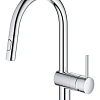 Смеситель для кухни GROHE Minta с выдвижным изливом, хром (32321002) Смеситель для кухни GROHE Minta с выдвижным изливом, хром (32321002)