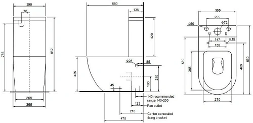 Бачок для унитаза Aquanet ZVEZDA ZV-2-C2 белый Бачок для унитаза Aquanet ZVEZDA ZV-2-C2 белый