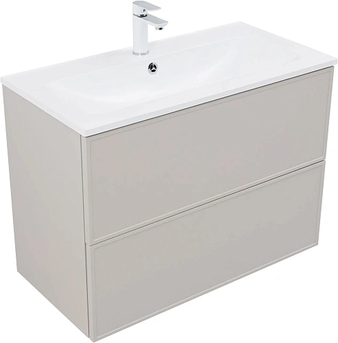 Тумба под раковину Aquanet Арт 90 00343968 бежевый Тумба под раковину Aquanet Арт 90 00343968 бежевый