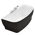 Акриловая ванна BELBAGNO BB74-NERO-W0, 1650x780x590 Акриловая ванна BELBAGNO BB74-NERO-W0, 1650x780x590