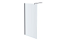 Детальная картинка товара «душевая перегородка aquatek  aq wiw 14020bl 1400x2000 профиль черный, стекло прозрачное»