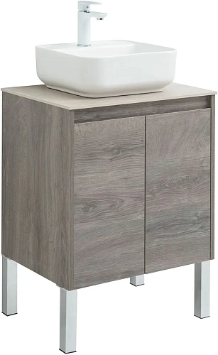 Тумба под раковину Aquanet Nova Lite 60 дуб рошелье (2 дверцы) 00298848 Тумба под раковину Aquanet Nova Lite 60 дуб рошелье (2 дверцы) 00298848