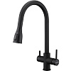 Смеситель для кухни Paulmark LANGE черный La214212-BLM Смеситель для кухни Paulmark LANGE черный La214212-BLM
