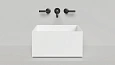 Детальная картинка товара «раковина salini armonia square 02 130522m 450x450 накладная s-stone»