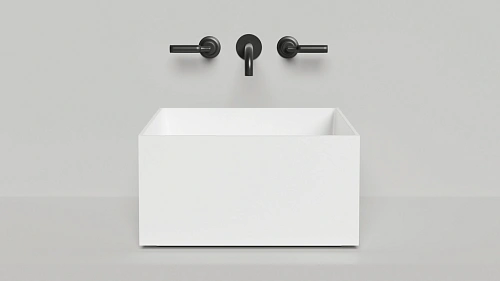 Раковина Salini ARMONIA SQUARE 02 130512G 450x450 накладная S-Sense Раковина Salini ARMONIA SQUARE 02 130512G 450x450 накладная S-Sense