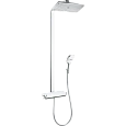 Душевая система hansgrohe Raindance Select E 360 Showerpipe с термостатом, белый/хром 27112400 Душевая система hansgrohe Raindance Select E 360 Showerpipe с термостатом, белый/хром 27112400