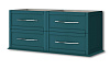 Картинка анонса товара «тумба под раковину cezares tiffany 54956 blu petrolio 600x460 подвесная»
