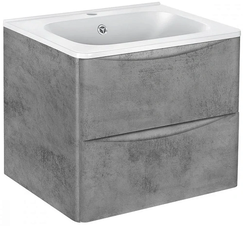 Тумба под раковину Vincea Paola 60 Beton VMC-2P600BT Тумба под раковину Vincea Paola 60 Beton VMC-2P600BT