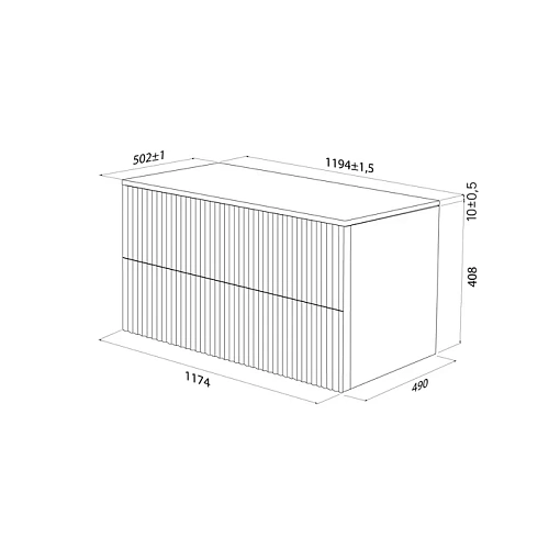 Тумба под раковину IDDIS Aiger (AIG12W1i95K) подвесная со столешницей без отверстий 120 см, белый Тумба под раковину IDDIS Aiger (AIG12W1i95K) подвесная со столешницей без отверстий 120 см, белый