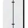Шторка на ванну GROSSMAN GR-106/100 BLACK (100х150) алюминиевый профиль, стекло прозрачное 6мм Шторка на ванну GROSSMAN GR-106/100 BLACK (100х150) алюминиевый профиль, стекло прозрачное 6мм
