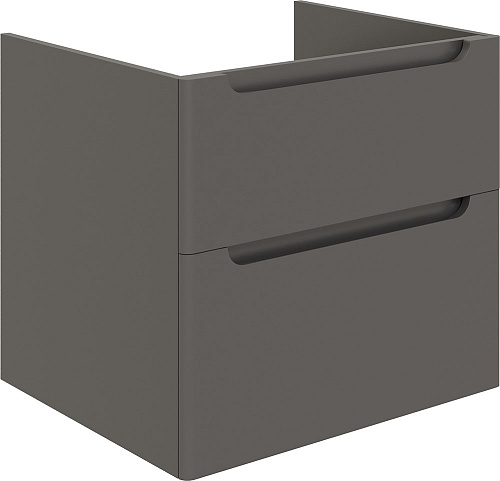 Тумба с раковиной STWORKI Берген 60 серая со светлой столешницей 122, Moduo 55 Leaf, R 549664 Тумба с раковиной STWORKI Берген 60 серая со светлой столешницей 122, Moduo 55 Leaf, R 549664