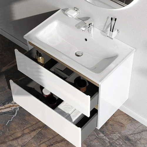 Тумба под раковину AM.PM X-Joy M85AFHX0802WG подвесная, 80 см, белый Тумба под раковину AM.PM X-Joy M85AFHX0802WG подвесная, 80 см, белый