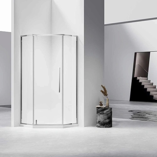 Душевой уголок Vincea Slim-N VSP-4SN100CL, 1000x1000, хром, стекло прозрачное Душевой уголок Vincea Slim-N VSP-4SN100CL, 1000x1000, хром, стекло прозрачное