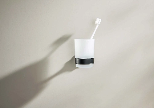 Стакан Aquatek КЛАССИК AQ4504MB черный матовый Стакан Aquatek КЛАССИК AQ4504MB черный матовый