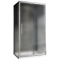 Душевой уголок ABBER Schwarzer Diamant AG30110MH-S70M-S70M 110x70 см универсальный, профиль хром, стекло матовое Душевой уголок ABBER Schwarzer Diamant AG30110MH-S70M-S70M 110x70 см универсальный, профиль хром, стекло матовое