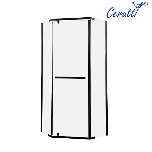 Душевой уголок Ceruttispa CHIKA ZP101B без поддона 100x100x195 Душевой уголок Ceruttispa CHIKA ZP101B без поддона 100x100x195
