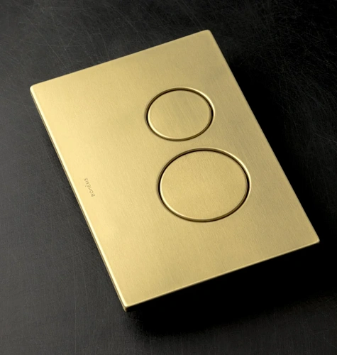 Клавиша смыва Boheme MATT GOLD 649-MG ульраплоская Клавиша смыва Boheme MATT GOLD 649-MG ульраплоская