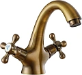 Смеситель для раковины Kaiser 44311-1G/An античная бронза Смеситель для раковины Kaiser 44311-1G/An античная бронза
