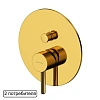 Смеситель для душа WHITECROSS Y Y1235GL скрытого монтажа, золото