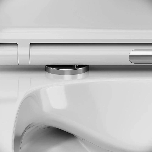 Унитаз напольный AM.PM Func C8F8600SC безободковый с сиденьем микролифт Унитаз напольный AM.PM Func C8F8600SC безободковый с сиденьем микролифт