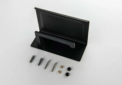 Держатель туалетной бумаги Aquatek ЛИБРА AQ4309MB черный матовый Держатель туалетной бумаги Aquatek ЛИБРА AQ4309MB черный матовый