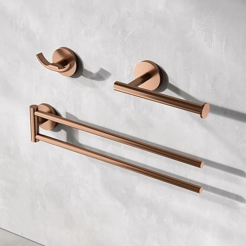 Держатель туалетной бумаги AM.PM X-Joy A85A34144 розовое золото Держатель туалетной бумаги AM.PM X-Joy A85A34144 розовое золото