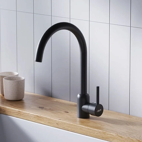 Смеситель для кухни Dorff Logic D3007022 черный Смеситель для кухни Dorff Logic D3007022 черный