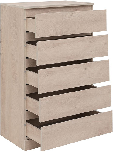 Комод Aquanet Сканди 700x400 Дуб эдгрейн (5 ящиков) 00302551 Комод Aquanet Сканди 700x400 Дуб эдгрейн (5 ящиков) 00302551