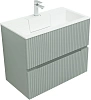 Тумба с раковиной Aquanet Джейн 80 00332519 мисти грин