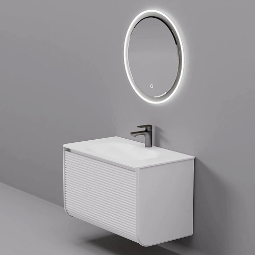 Комплект мебели ArtDecco Lucia 80 ALC08W43S1MF серый Комплект мебели ArtDecco Lucia 80 ALC08W43S1MF серый