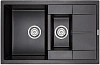 Кухонная мойка Paulmark FESTE, PM237850-BL, черный, 775х495 мм