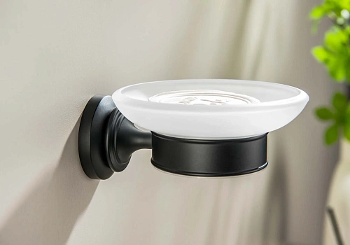 Мыльница Aquatek КЛАССИК AQ4503MB черный матовый Мыльница Aquatek КЛАССИК AQ4503MB черный матовый