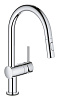 Картинка анонса товара «смеситель для кухни grohe minta touch сенсорный, хром (31358002)»
