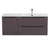 Тумба под раковину BelBagno ETNA 1200x455x500 ETNA-1200-2C-1A-SO-GSO-R подвесная правосторонняя темно-серый матовый Тумба под раковину BelBagno ETNA 1200x455x500 ETNA-1200-2C-1A-SO-GSO-R подвесная правосторонняя темно-серый матовый