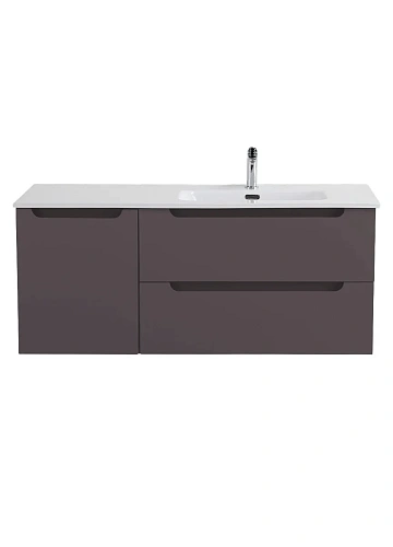Тумба под раковину BelBagno ETNA 1200x455x500 ETNA-1200-2C-1A-SO-GSO-R подвесная правосторонняя темно-серый матовый Тумба под раковину BelBagno ETNA 1200x455x500 ETNA-1200-2C-1A-SO-GSO-R подвесная правосторонняя темно-серый матовый