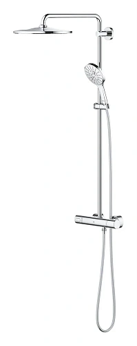 Душевая система GROHE Rainshower SmartActive 310 Mono, круглый, 1 режим струи, с термостатом, хром ( 26647000 Душевая система GROHE Rainshower SmartActive 310 Mono, круглый, 1 режим струи, с термостатом, хром ( 26647000
